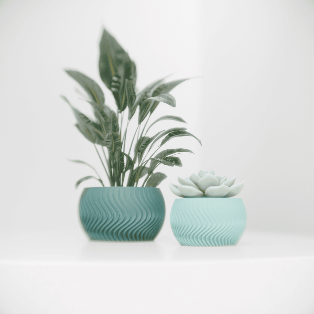 Wave Sphere Planter