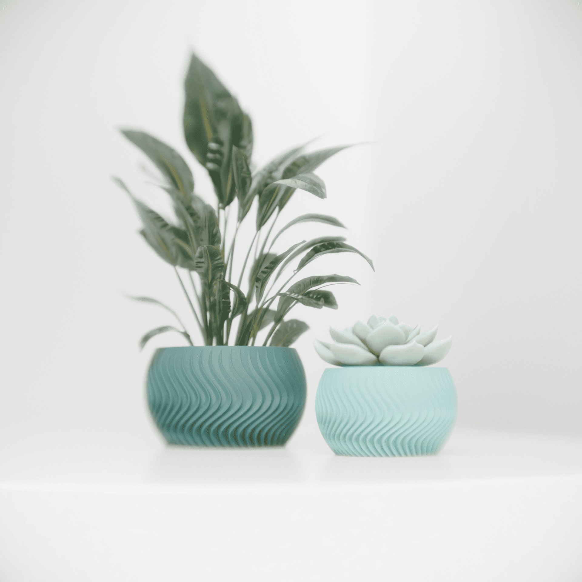 Wave Sphere Planter