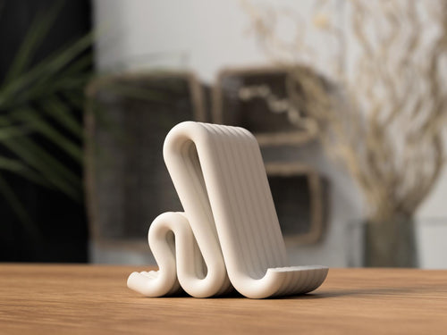 Ivory White Phone Stand