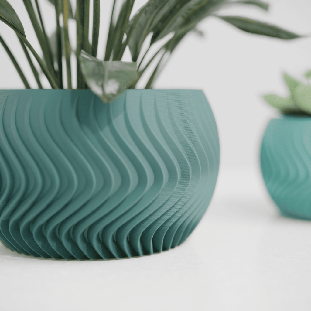 Wave Sphere Planter