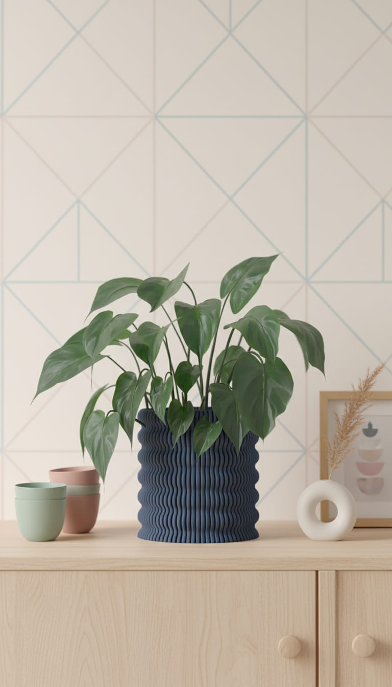 Ribbed Planter Wobble