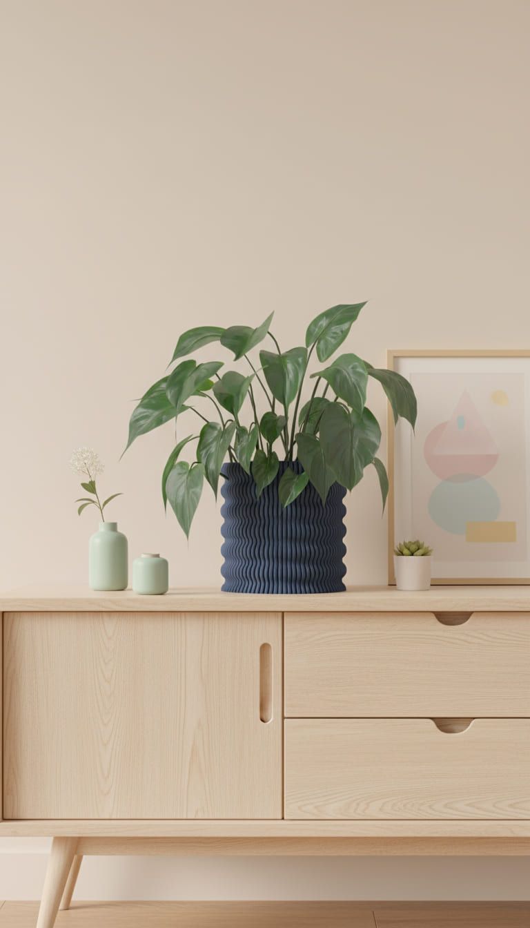Ribbed Planter Wobble