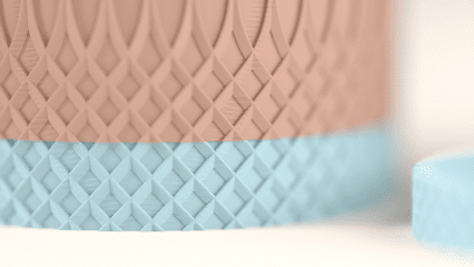 Two Parter Pattern Planter