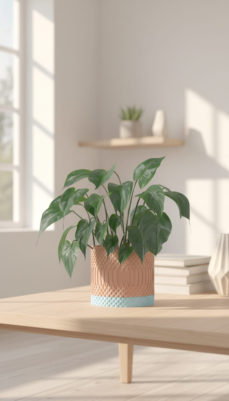 Two Parter Pattern Planter