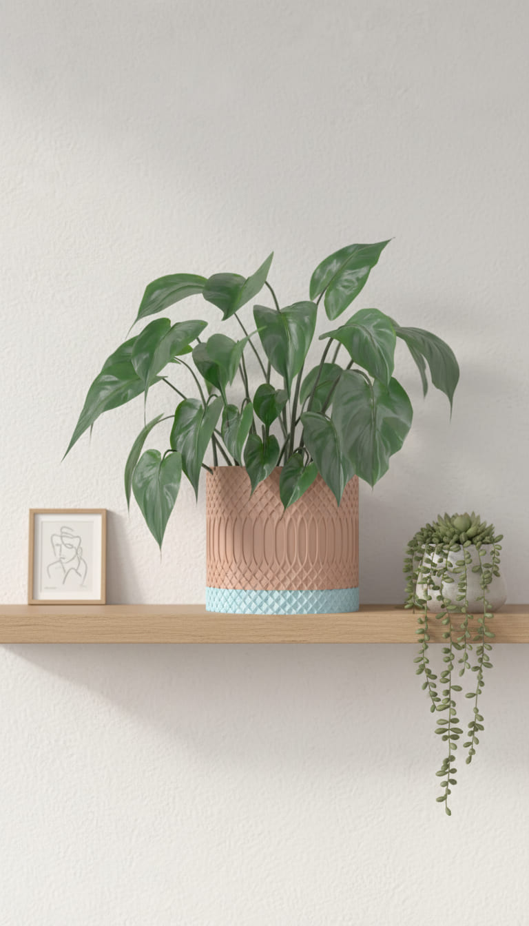 Two Parter Pattern Planter