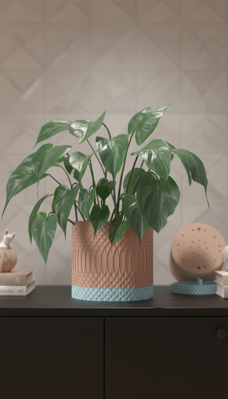 Two Parter Pattern Planter