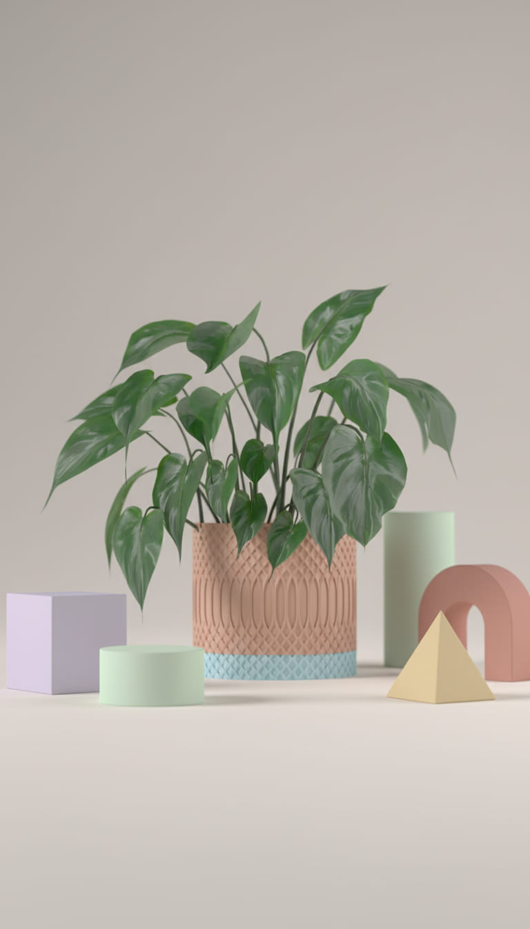 Two Parter Pattern Planter