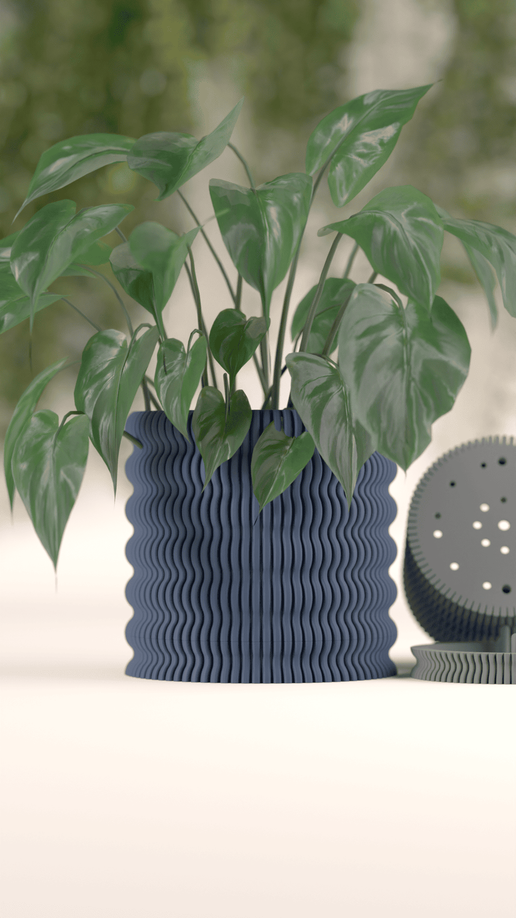 Ribbed Planter Wobble