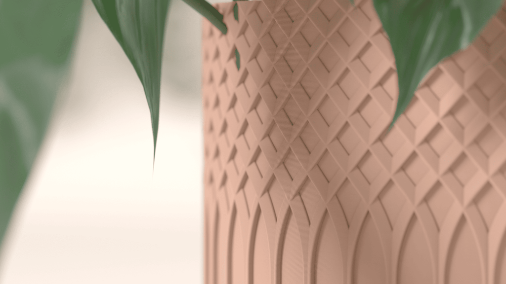 Two Parter Pattern Planter
