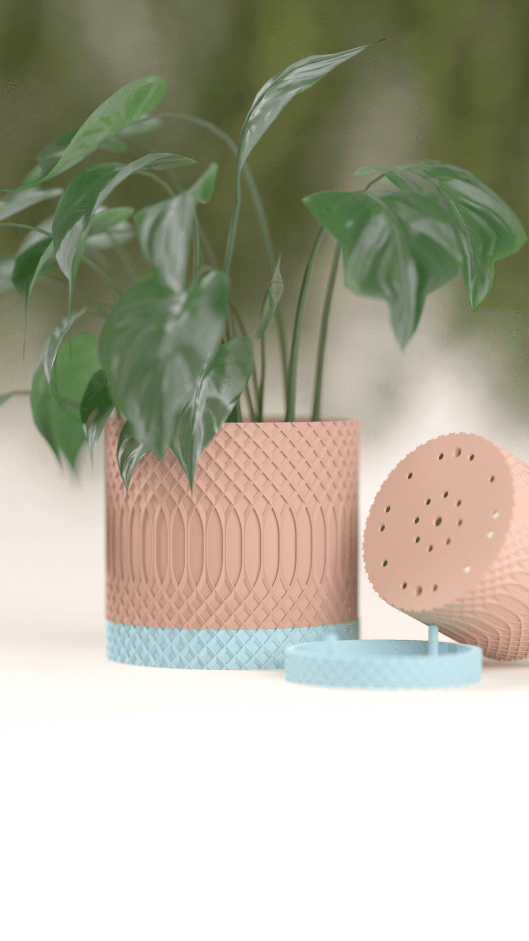 Two Parter Pattern Planter
