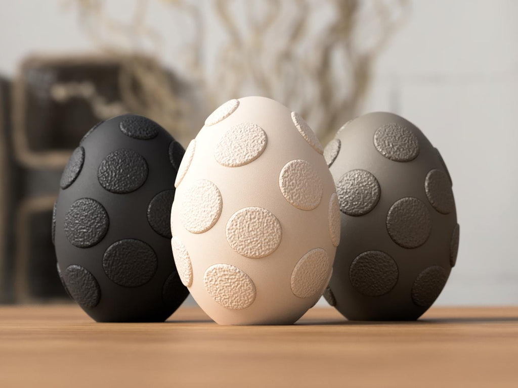 Fuzzy Easter Egg - Single Colour