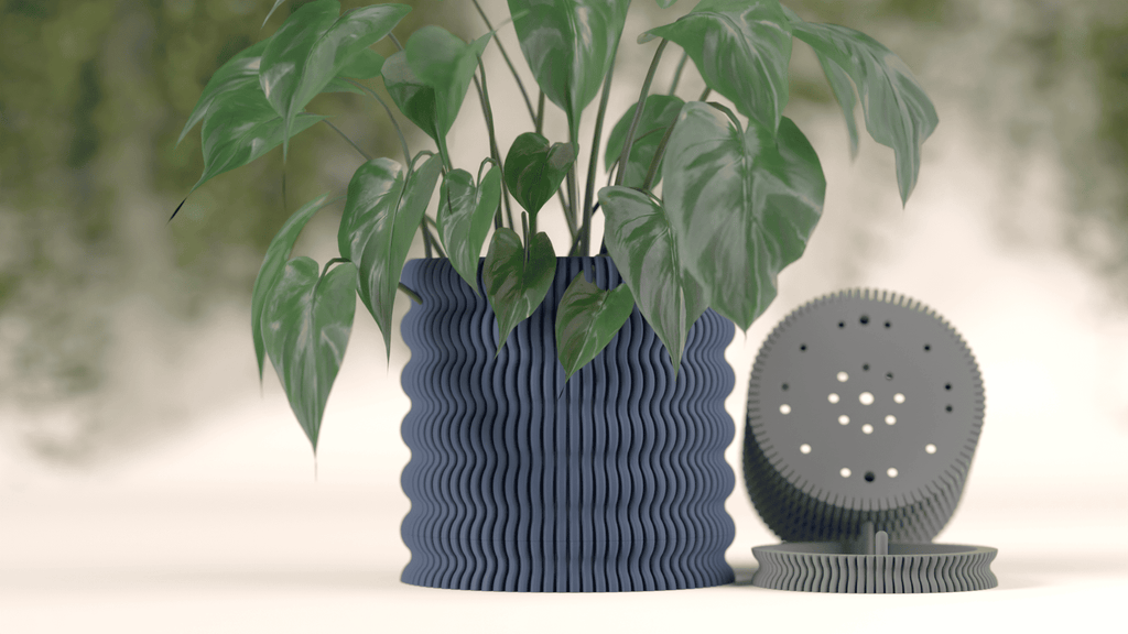Ribbed Planter Wobble