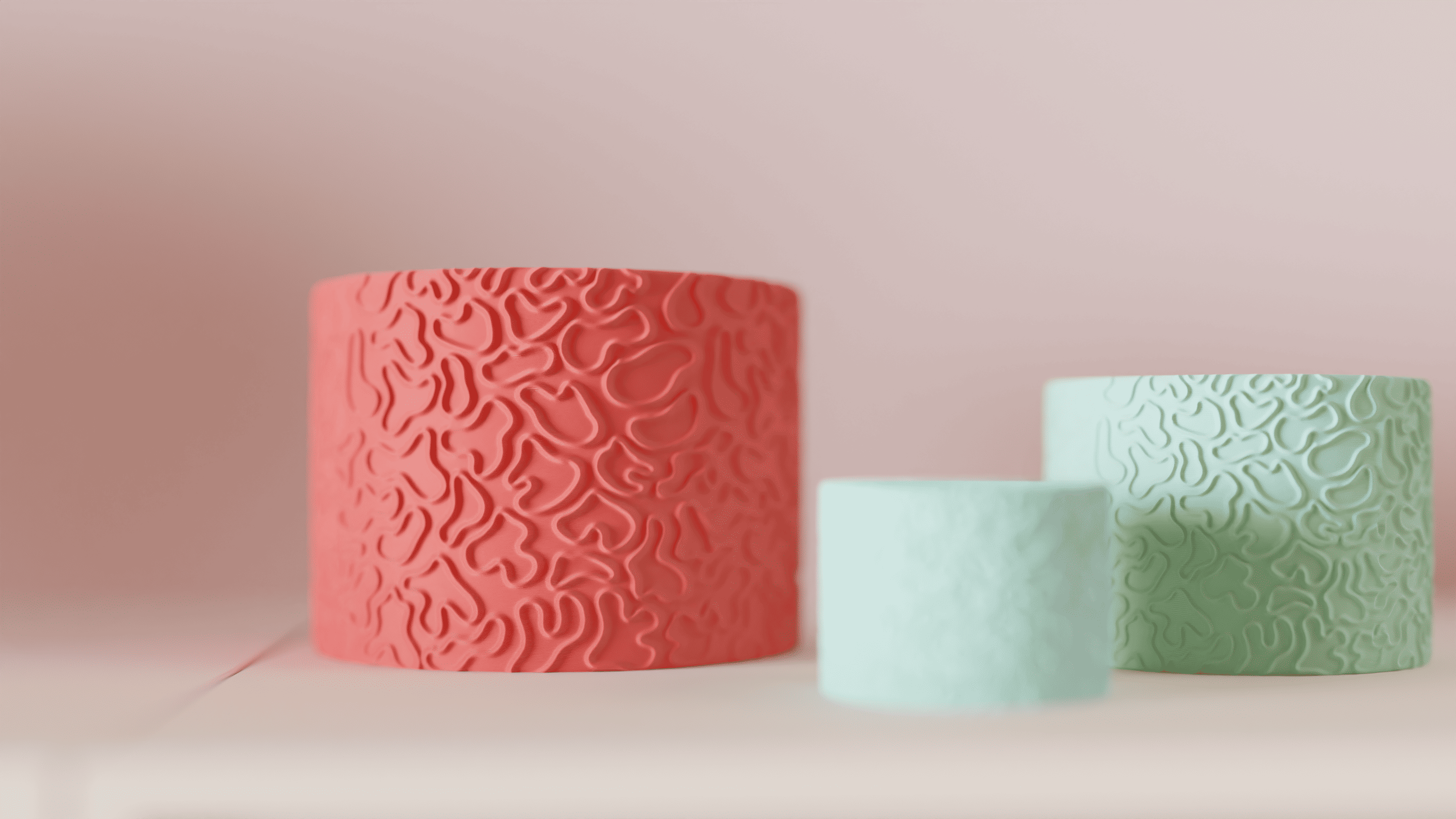 Coral Pattern Planters