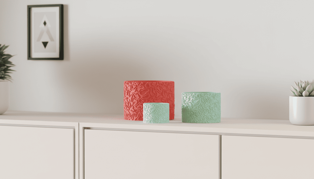 Coral Pattern Planters