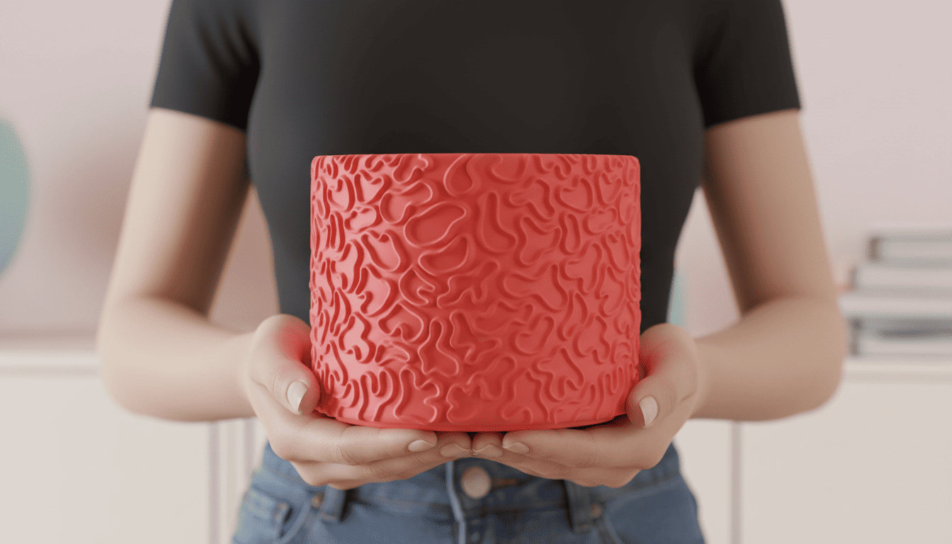 Coral Pattern Planters