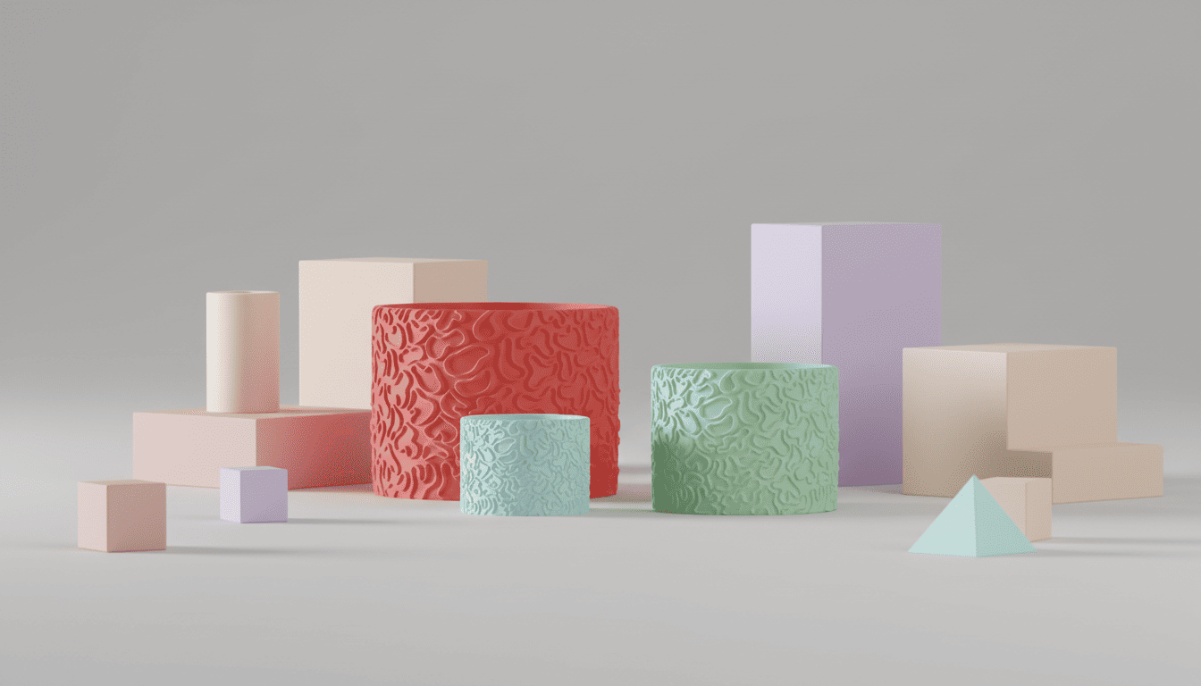 Coral Pattern Planters