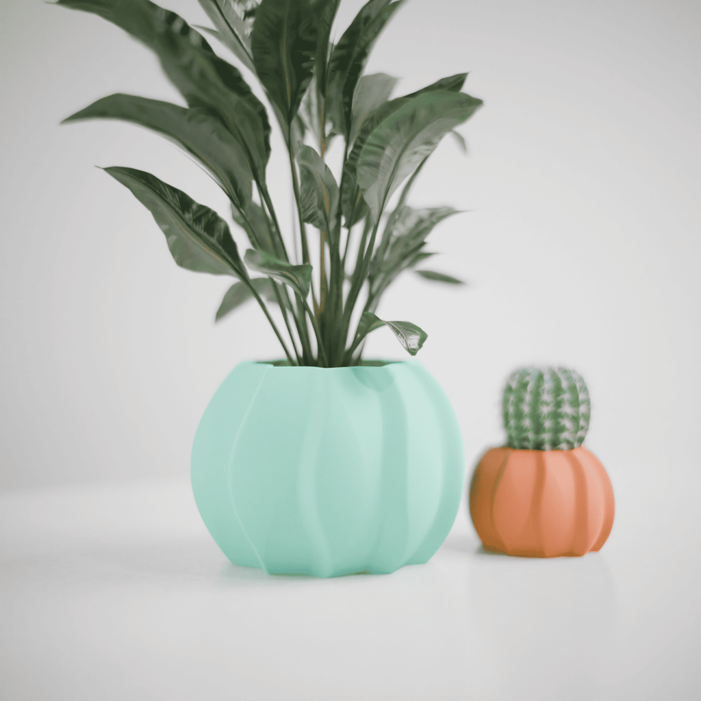 Modern Wave Planter