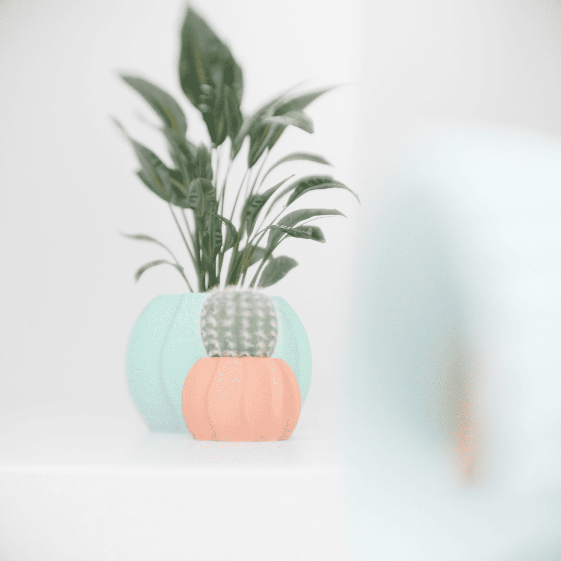 Modern Wave Planter